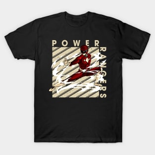 Silver Power Ranger's Blazing Standoff T-Shirt